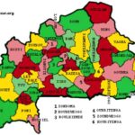 Carte Du Burkina Faso