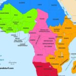 Carte DE L'afrique
